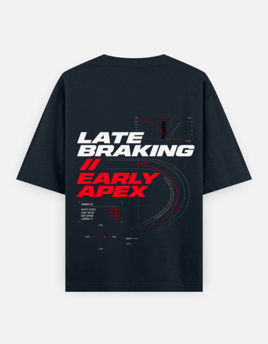 Racing telemetry midnight blue