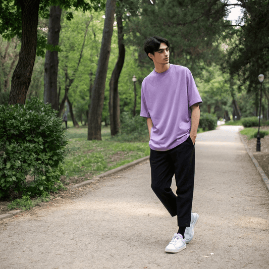 Lavender Oversized Tshirt - Seassons