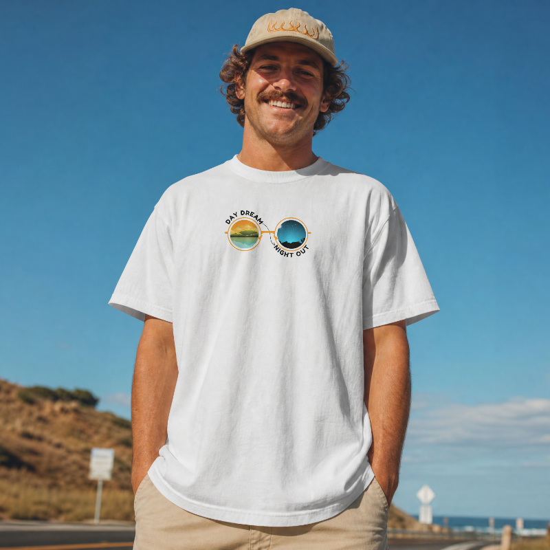 Day and Night Sunglasses Tee