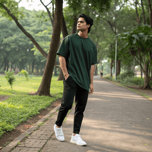 Green Oversized Tshirt - Seassons
