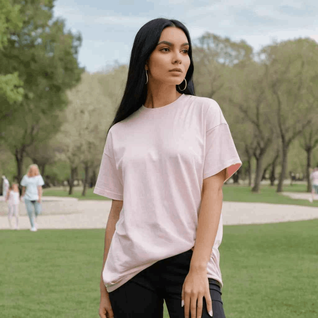 Blush Pink Oversized Tshirt
