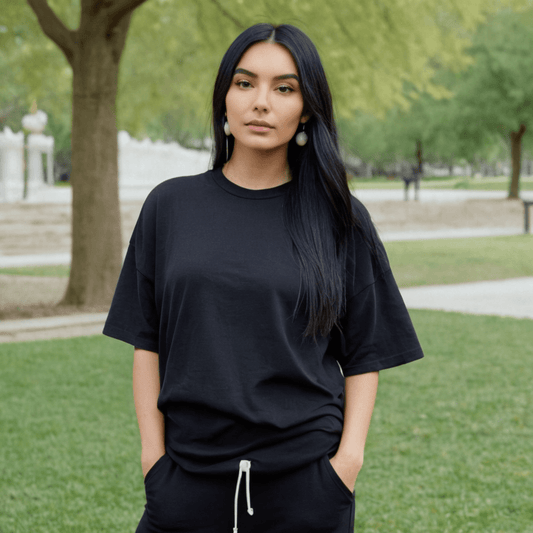 Black Oversized Tshirt - Seassons