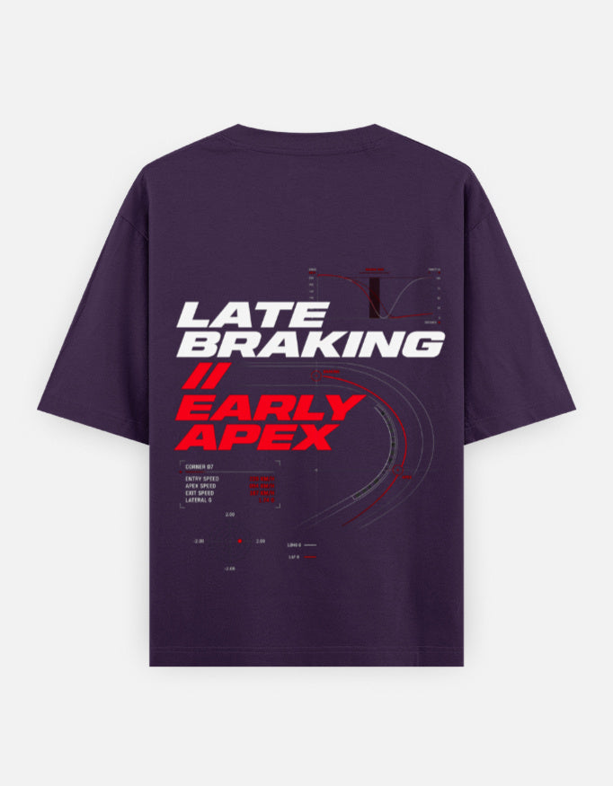 Racing telemetry deep violet
