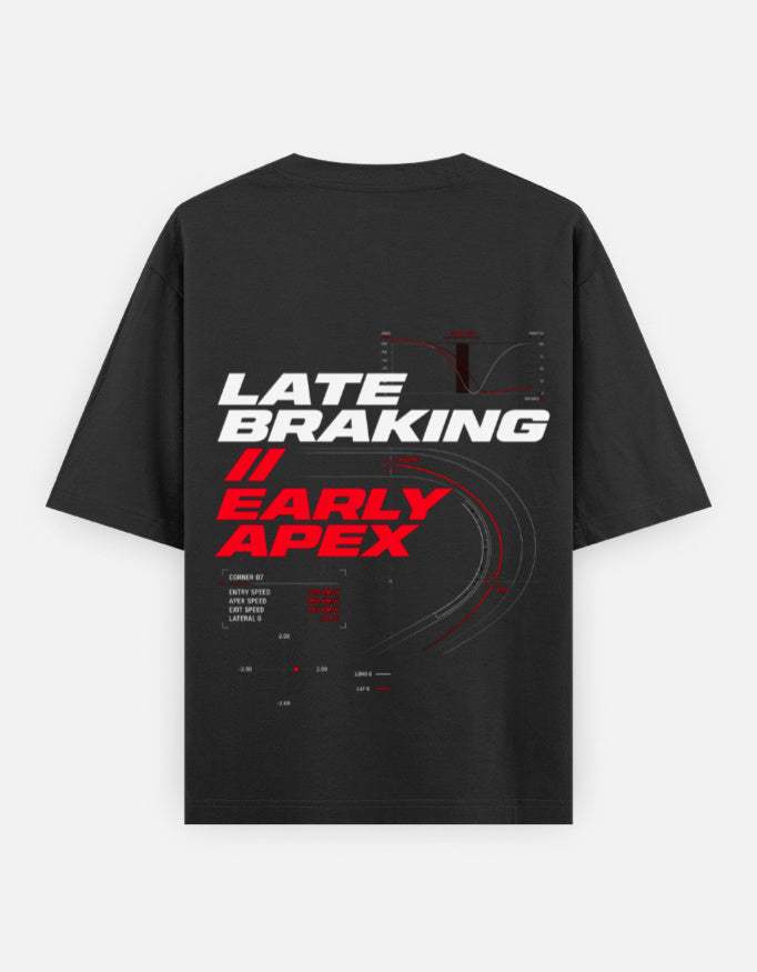 Racing telemetry shadow black