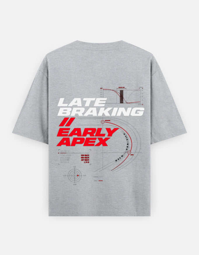 Racing telemetry ash grey