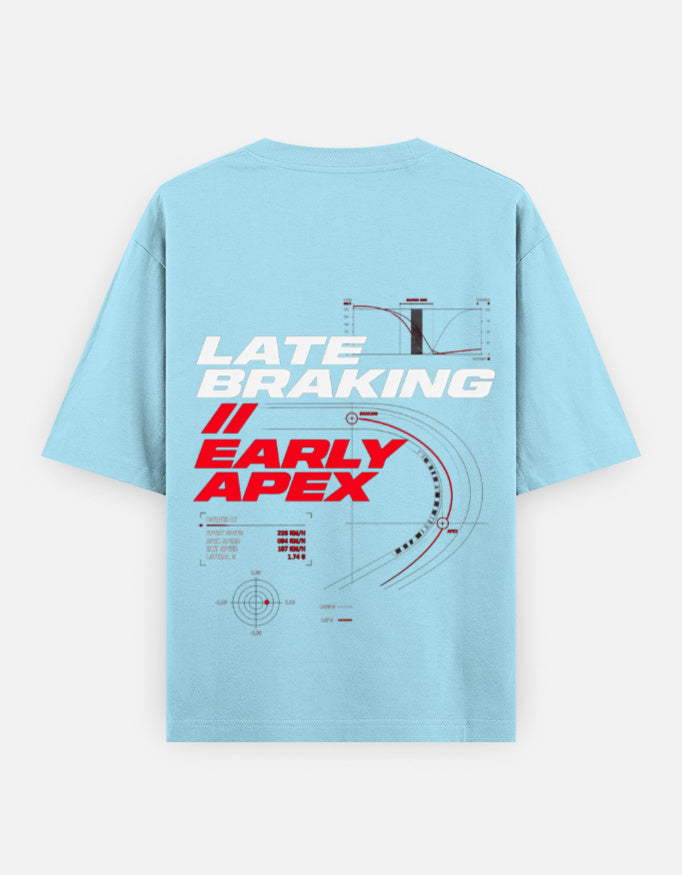 Racing telemetry frost blue