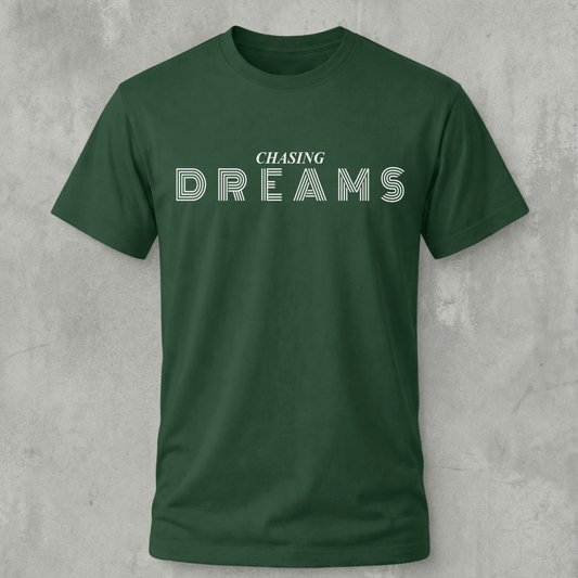 Seassons Green t-shirt 'CHASING DREAMS'