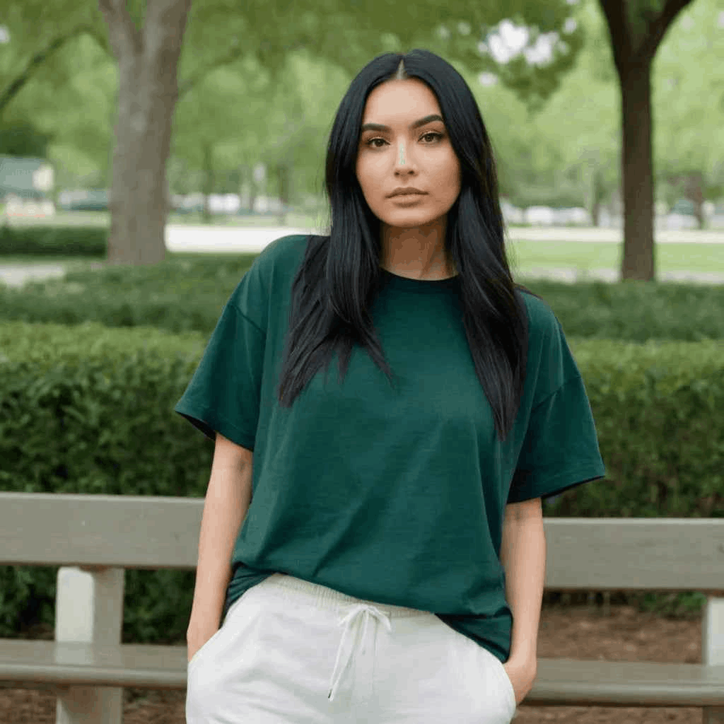 Spring Green Oversized Tshirt