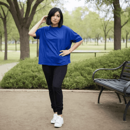 Royal Blue Oversized Tshirt