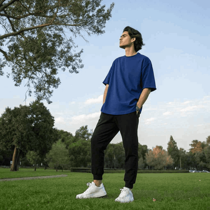 Royal Blue Oversized Tshirt